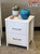 2 Drawer Nightstand | White