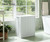 Bamboo Folding Hamper | White | CAEST0288WT