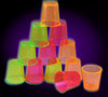 Neon Party Shot Glasses for Bars Clubs and Events