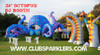LED Inflatable Octopus  DJ Booth - 53' Foot