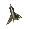 Airplane shaped champagne bottle presenter