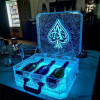  Led ACE Champagne Presentation Case 