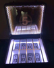 led cash suitcase , light up money case