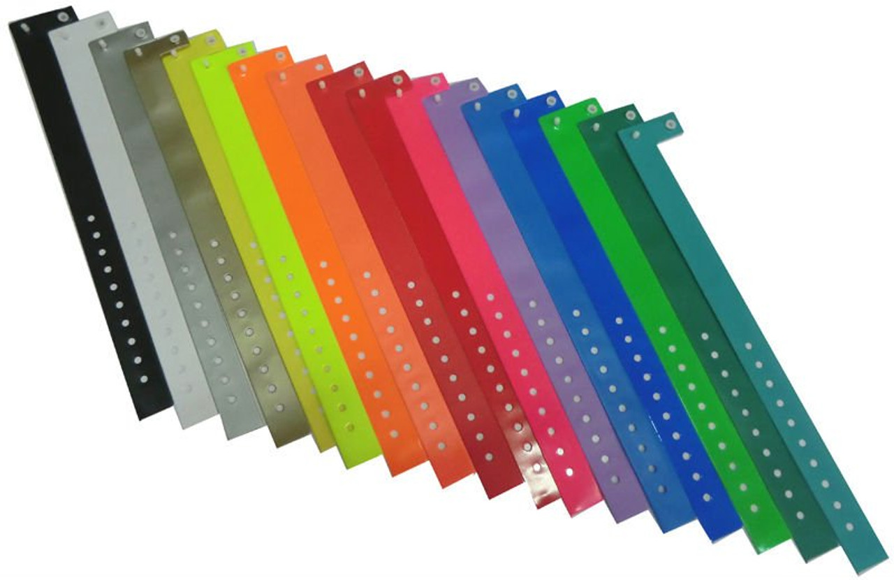 Vinyl Plastic Wristbands add security and organization to any event