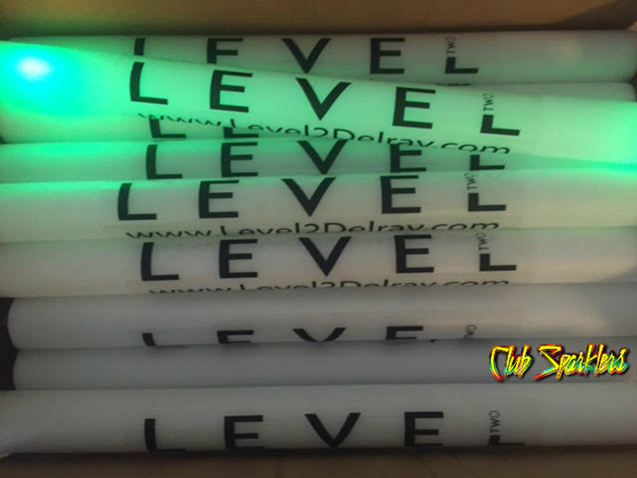 Custom Printed LED Foam Sticks Glow Batons