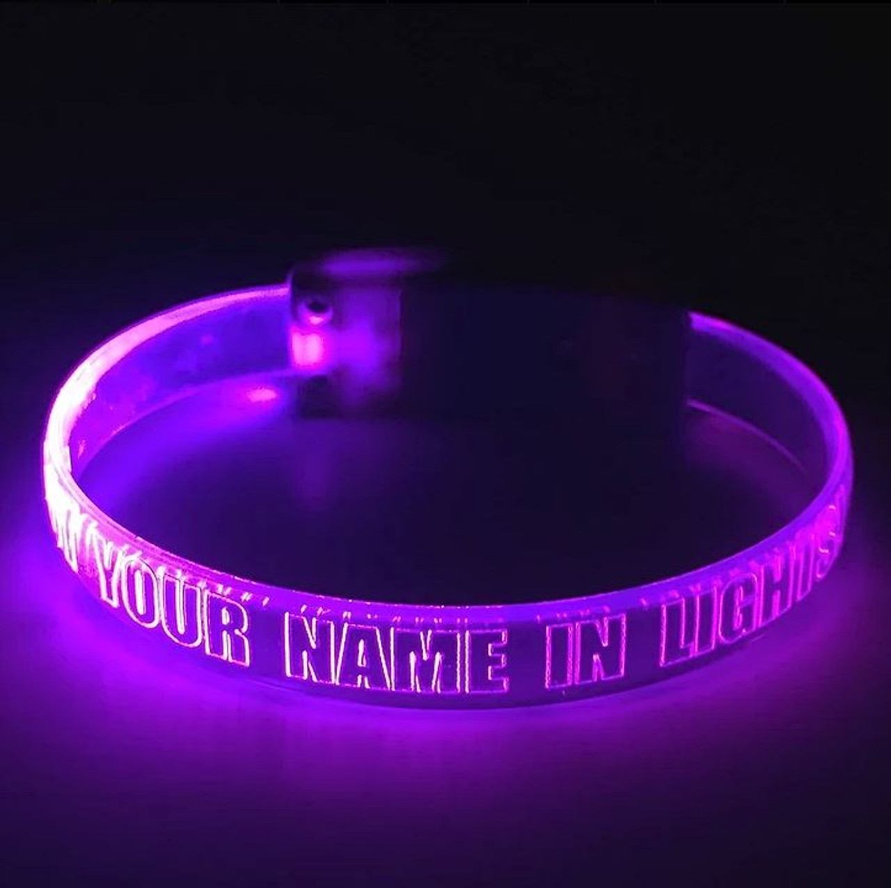 Custom Led Wristbands | Wristbands | Led Bracelets | Personalized ...