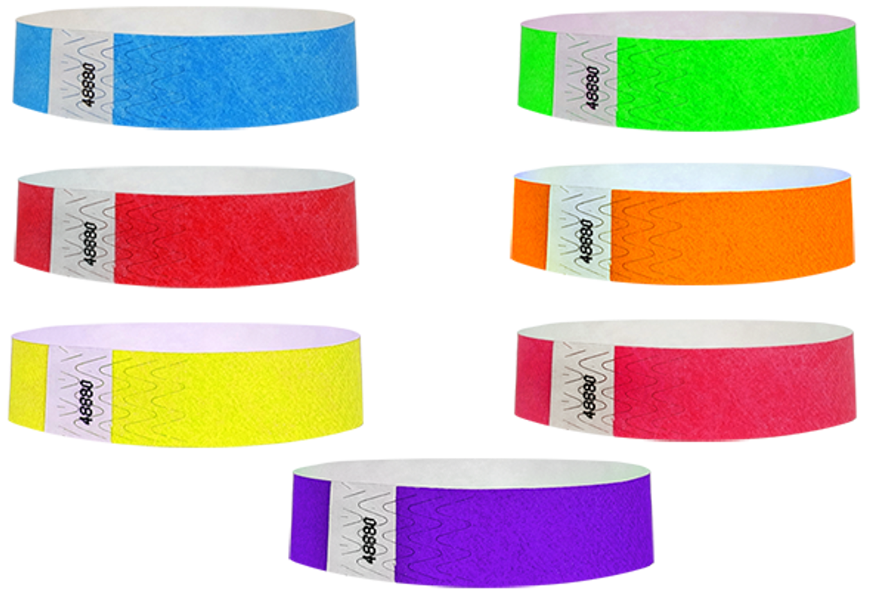 Tyvek Wristbands Custom Wristbands Paper Wristbands Personalized