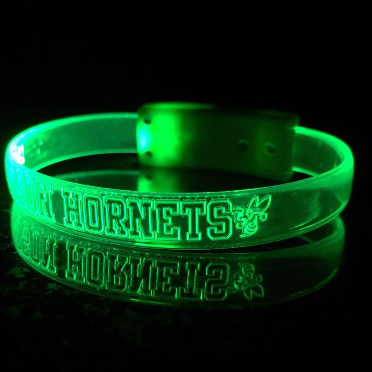 Rubber Glow In Dark Silicone Wristbands at Rs 7/piece in Mumbai | ID:  2850364892288