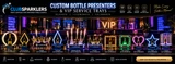 Custom Bottle Presenters & VIP Service Trays