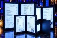 LED Backlit Menus
