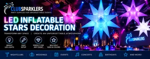 LED INFLATABLE STARS DECORATION