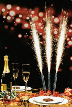 6 Inch Champagne Bottle Sparklers