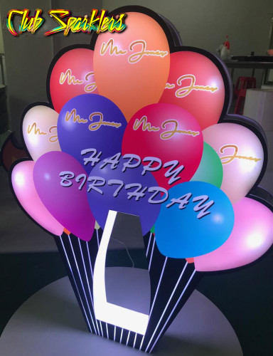 BALLOON BOTTLE PRESENTER 