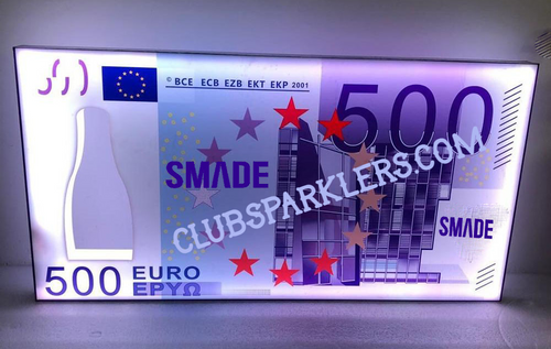 EURO BILL BOTTLE PRESENTER  EURO BILL BOTTLE PRESENTER