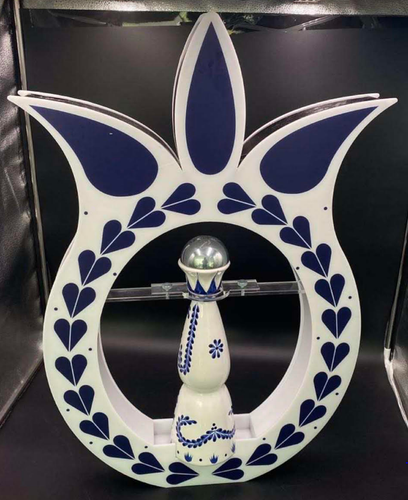  BOTTLE  PRESENTER AZUL 2.0