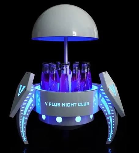 KTV LED Bottle Presenter Capsule with Ice Bucket