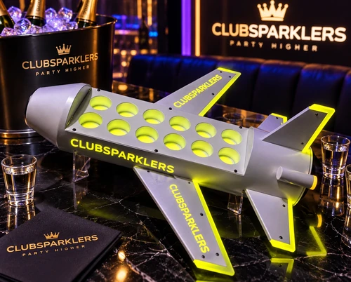 Airplane Shot Glass Serving Tray