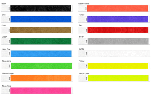 tyvek wristbands, plastic wristband, night club, concerts, rave, events, special events, lounges, bars, security, control