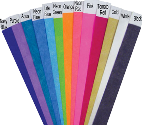 tyvek wristbands, plastic wristband, night club, concerts, rave, events, special events, lounges, bars, security, control