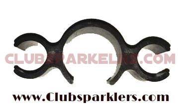 Double Bottle Sparkler Clips with Two Bottle Sparklers