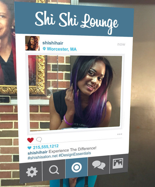 Instagram Photo  Frame - Facebook Board Cutout Frame - Social Media Photo Board Frame