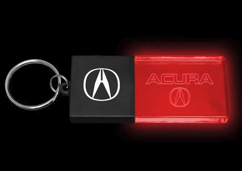 LED Light Up Optical Key-chain 