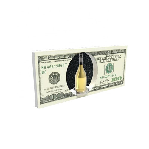 DOLLAR BILL BOTTLE PRESENTER 