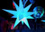 LED INFLATABLE  STAR NIGHTCLUB DECORATION 12 SPIKES