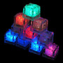 LED, water, activated, ice, glow, lights, bars, liquor, vases, wedding, rave