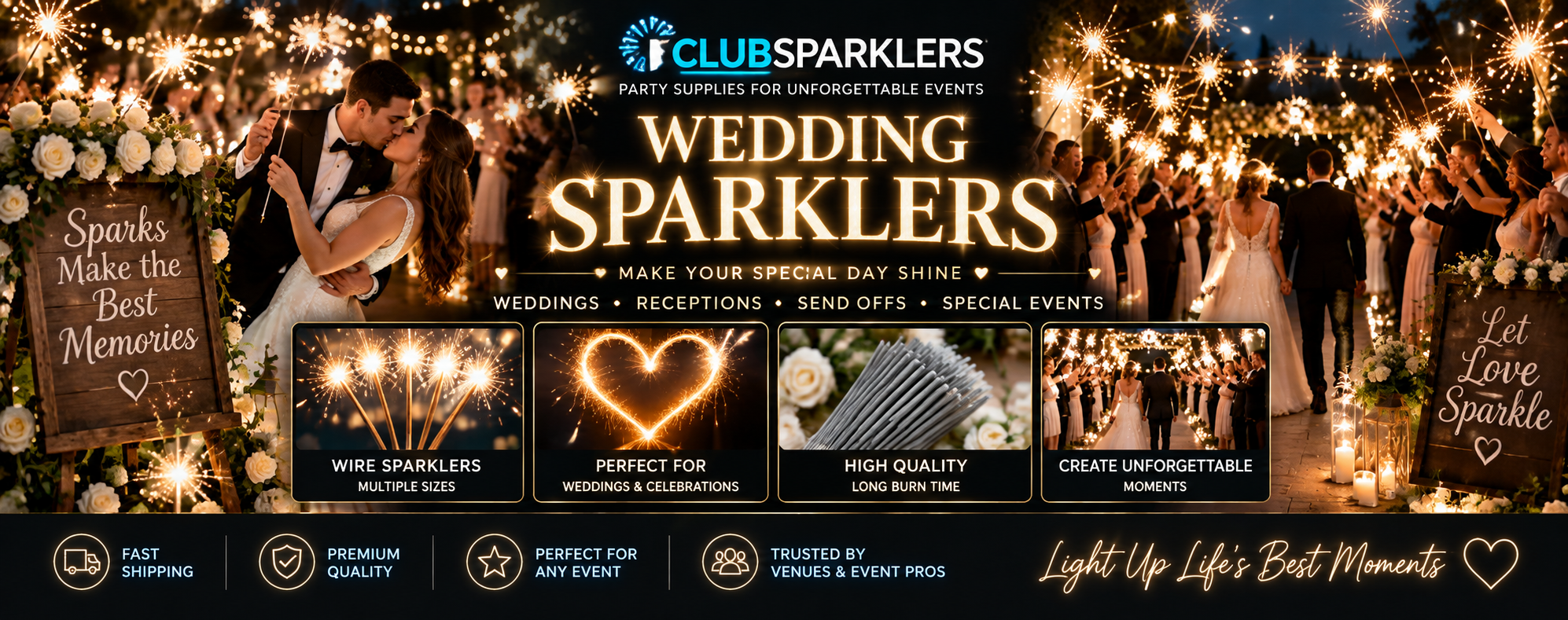 WEDDING SPARKLERS