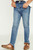 Girl's Frayed Ankle Jeans