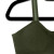 Strap It Olive Green Bra Sheer strap one size fits most