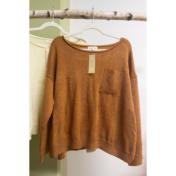 Slouchy Camel Sweater