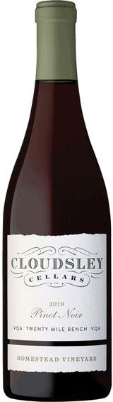 Cloudsley Cellars Homestead Vineyard Pinot Noir, VQA Twenty Mile Bench|14213