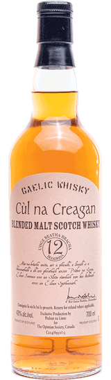 Cul na Creagan 12 Year Old Blended Malt Scotch Whisky|14253