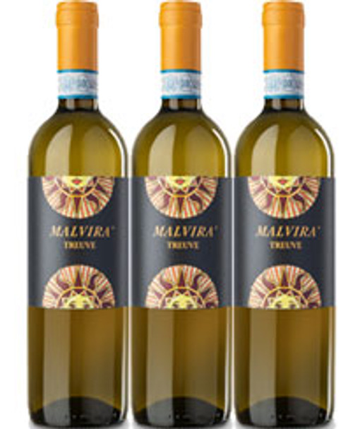 Malvirà Langhe DOC, Bianco Treuve Case - 1 bottles each: 2013, 2014, 2015|13905