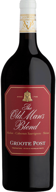 The Old Man's Blend Merlot Cabernet Sauvignon Shiraz Western Cape Groote Post|14047