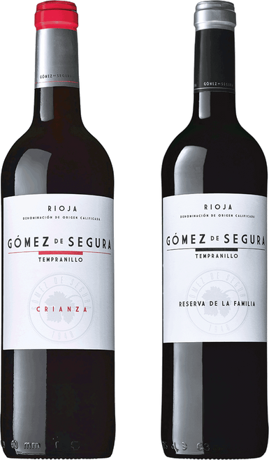 Gómez de Segura Case - 3 bottles each: Crianza and Reserva de la Familia|14405