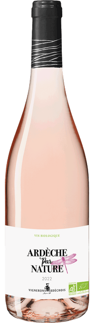 Ardeche Par Nature Rose IGP Ardeche Vin Biologique Vignerons Ardechois|15015 2024 by Vignerons Ardechois, Grenache Noir from Rhone, France - Imported by Opimian Wine Club