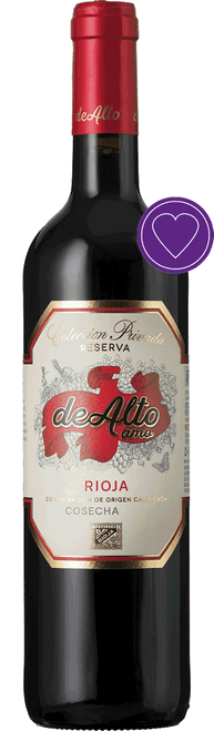 de Alto Amo Coleccion Privada Reserva, DOCa. Rioja|15059 2019 by Bodegas deAlto/Alliance Wine, Tempranillo from Rioja, Spain - Imported by Opimian Wine Club