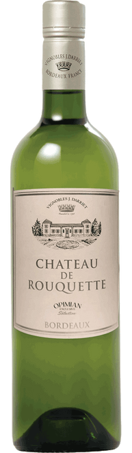 Château de Rouquette, Opimian Exclusive Selection, Blanc, AOC Bordeaux, Vignobles J. Darriet  | C325 5517 2024 by Vignobles Darriet, Sauvignon Blanc from Bordeaux, France - Imported by Opimian Wine Club