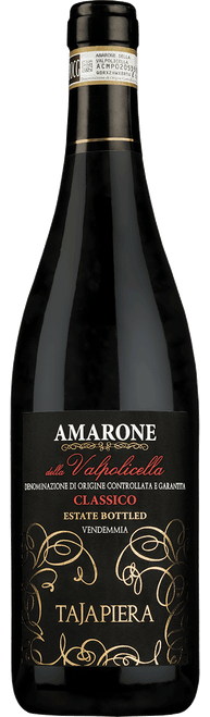Tajapiera Amarone della Valpolicella Classico DOCG-C326 2021 by The Wine People Srl., Corvina Veronese and Corvinone, Rondinella from Veneto, Italy - Imported by Opimian Wine Club