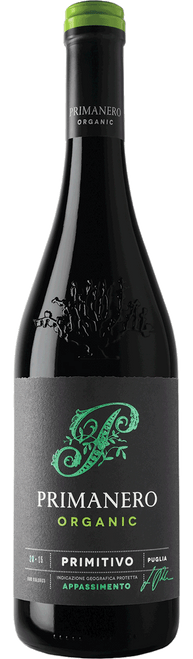 Primanero Primitivo, Puglia IGP, Appassimento, Organic-C326 2023 by Paolo Leo, Primitivo from Puglia, Italy - Imported by Opimian Wine Club