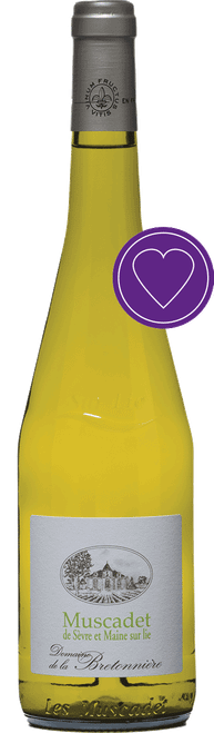 Domaine de la Bretonnière Muscadet de Sèvre et Maine, sur Lie, AOC Muscadet Sèvre-et-Maine-C327 2024 by Maison Foucher Lebrun, Melon de Bourgogne from Loire, France - Imported by Opimian Wine Club