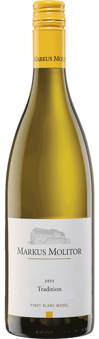 Everything But Red - Markus Molitor Tradition, Pinot Blanc, Mosel-C328 2023 by Markus Molitor, Pinot Blanc from Mosel, GERMANY - Imported by Opimian Wine Club