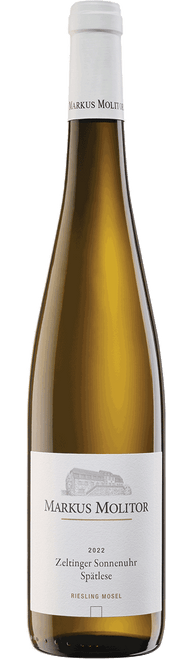 Markus Molitor Zeltinger Sonnenuhr Spätlese, Riesling, Mosel (White Cap)-C328