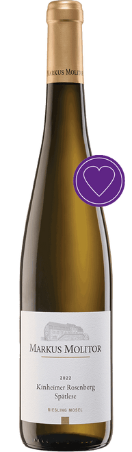 Markus Molitor Kinheimer Rosenberg Spätlese, Riesling, Mosel (Gold Cap)-C328