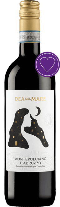 Dea Del Mare Montepulciano d'Abruzzo DOC-C329 2024 by The Wine People Srl., Montepulciano from Abruzzo, Italy - Imported by Opimian Wine Club