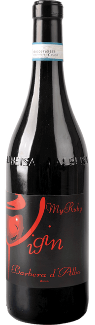 Vigin My Ruby Barbera d'Alba DOC-C329 2024 by Noi Vignaioli Piemontesi SCA, Barbera from Piemonte, Italy - Imported by Opimian Wine Club