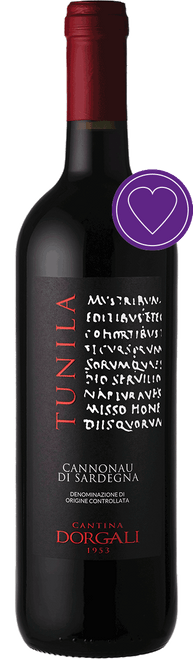 Tunila Cannonau di Sardegna DOC-C329 2024 by , Cannonau from Sardegna, Italy - Imported by Opimian Wine Club